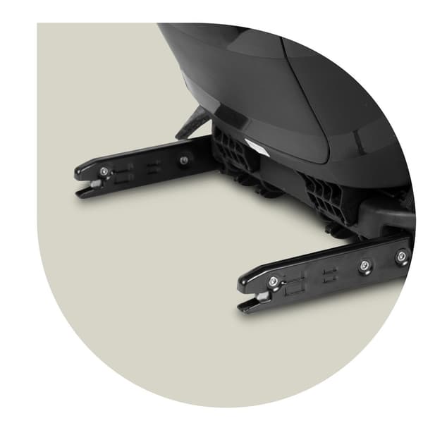 Nukido Louis Soft Bilsete Svart 15-36kg ISOFIX