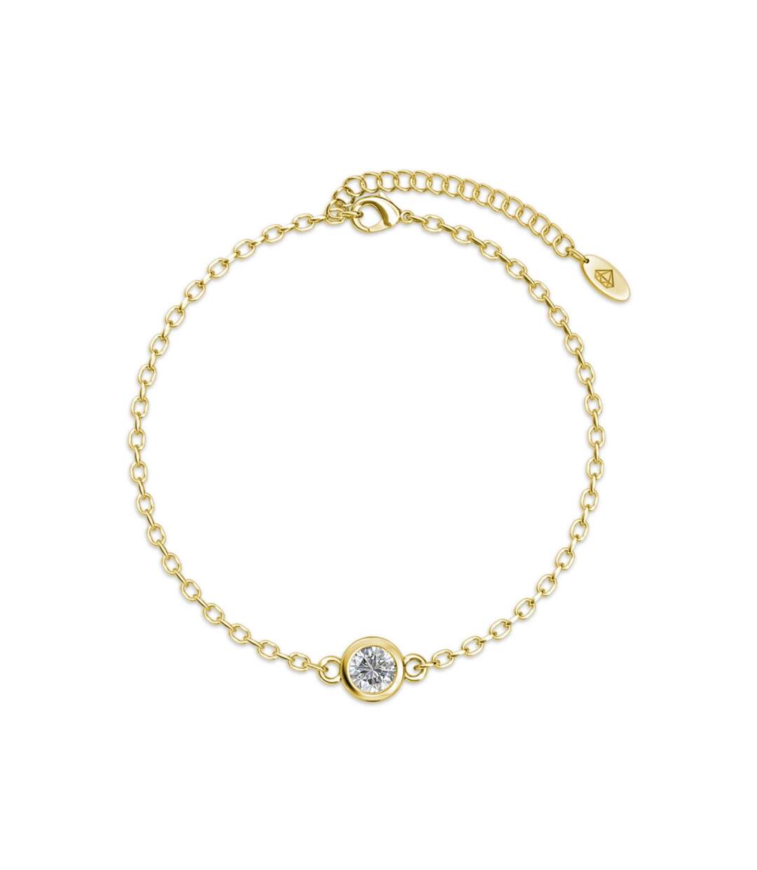 Parure Birth Stone Moon - Or Rosé et Cristal