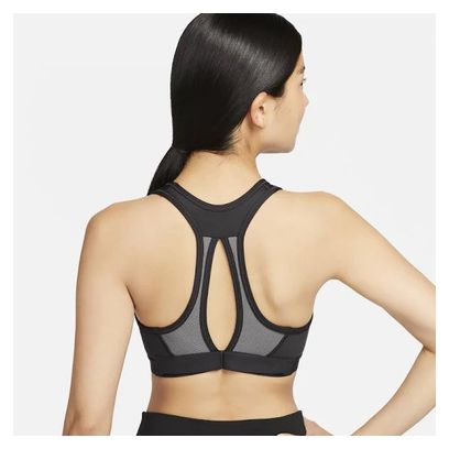 Brassière Femme Nike Swoosh High Support Noir