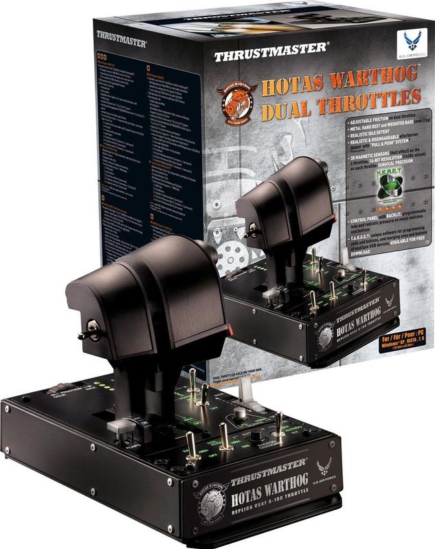 Thrustmaster - Hotas Warthog - Controller - Zwart