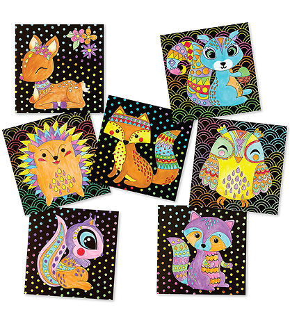 Box Candiy Kreatives Spielset - Aquarell-Kunstset - Totally Wood