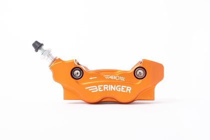 Etriers de frein Beringer radial gauche Aerotec® MX 4 pistons orange