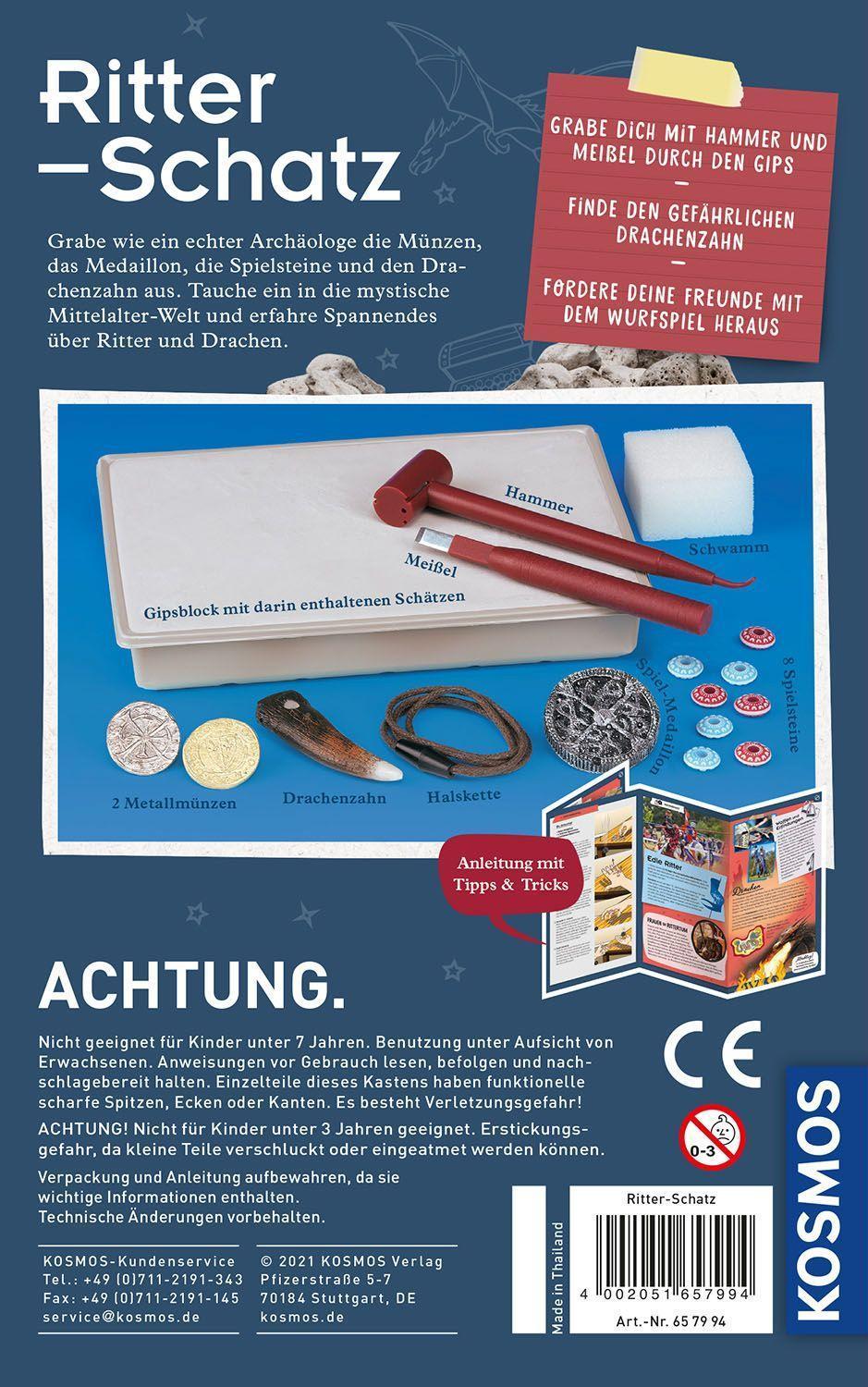 Ausgrabungsset – Ritter-Schatz