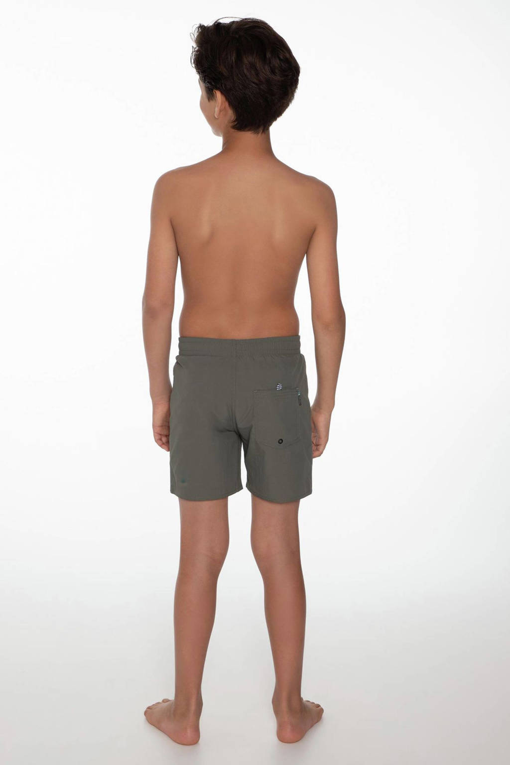 zwemshort CULTURE JR donkergroen
