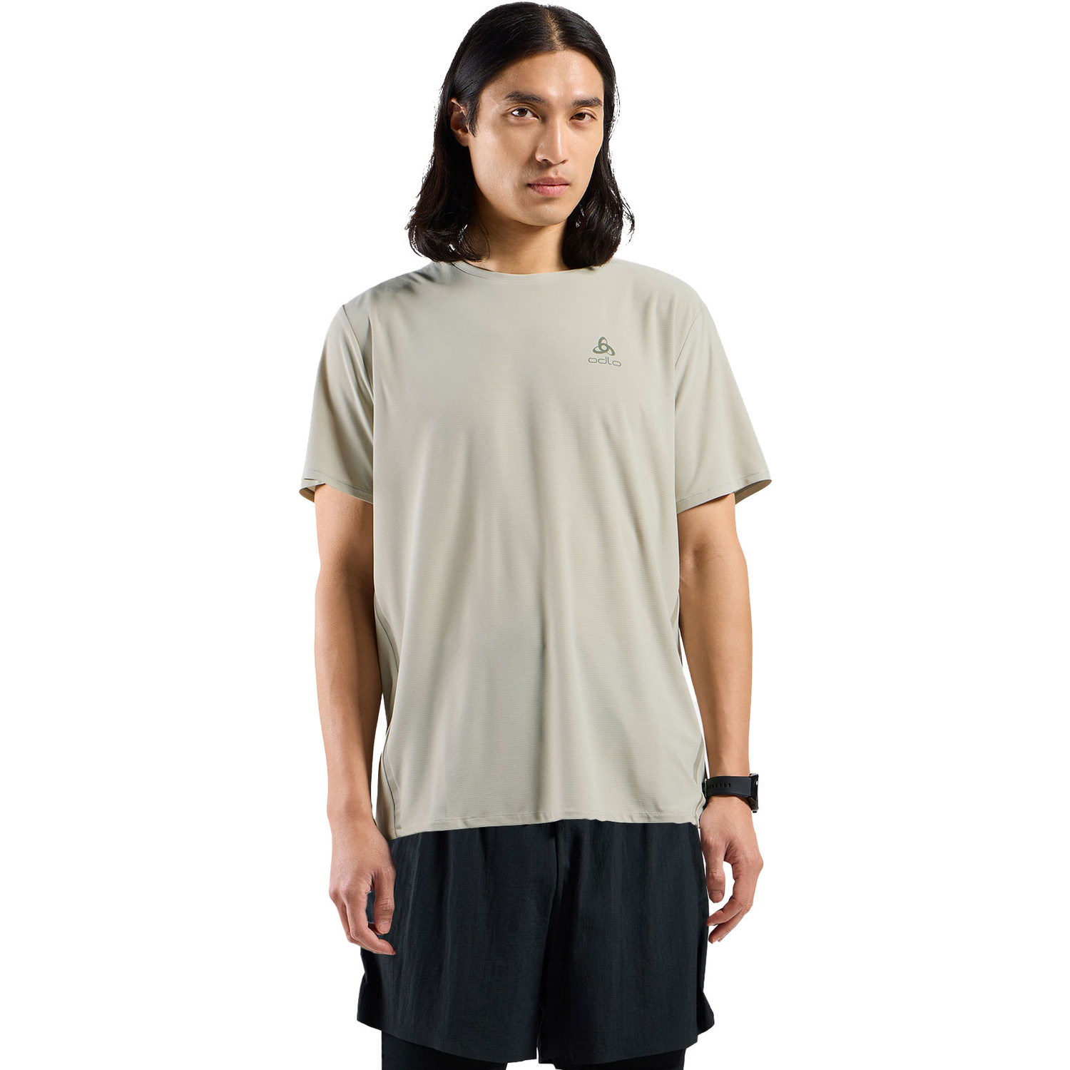 Odlo Zeroweight Shirt 2in1 Short Set Heren