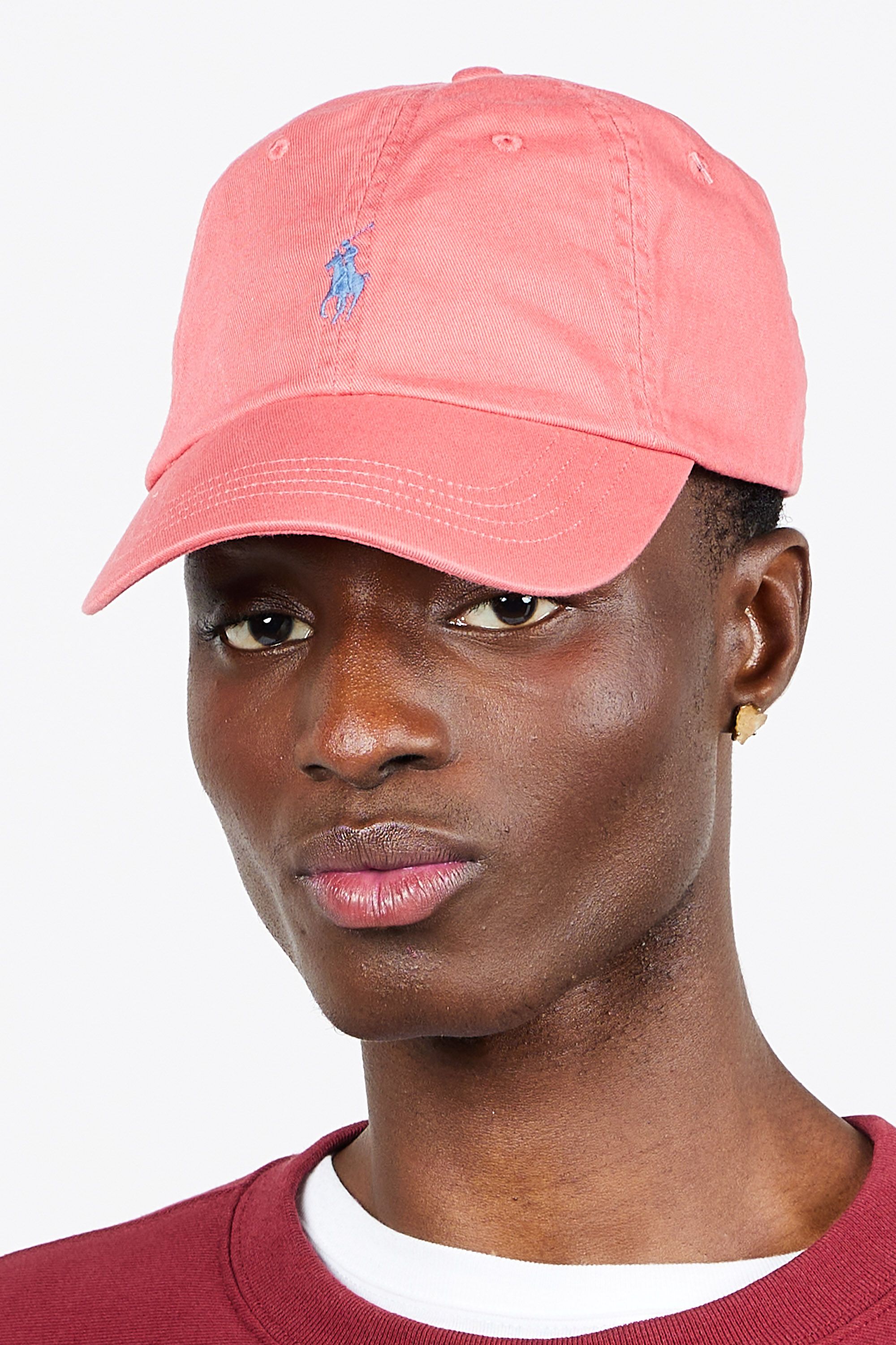 POLO RALPH LAUREN Casquette  Cotton Chino Ball Cap Rouge