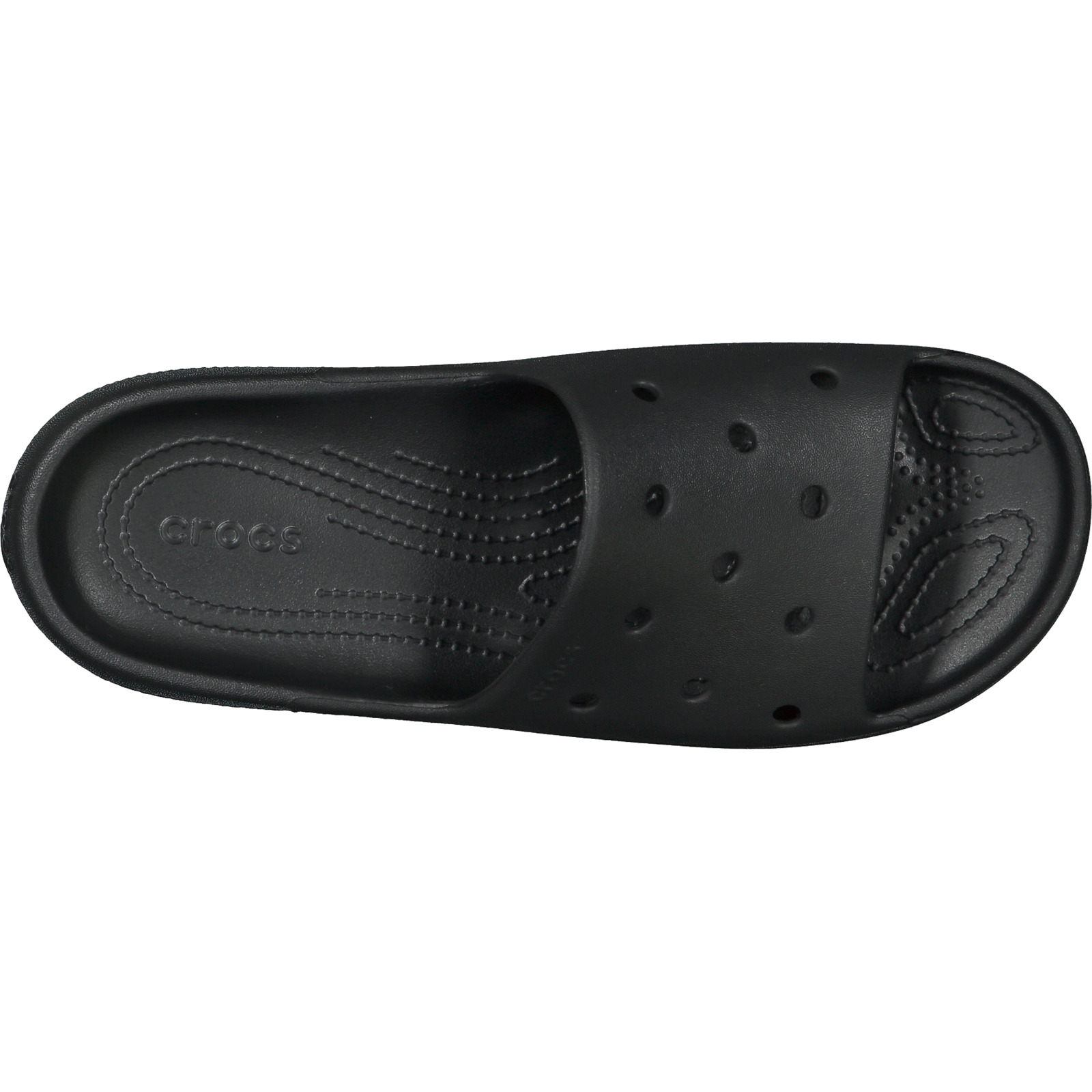 Crocs Unisex-Classic Slide V2 schwarz, 43/44