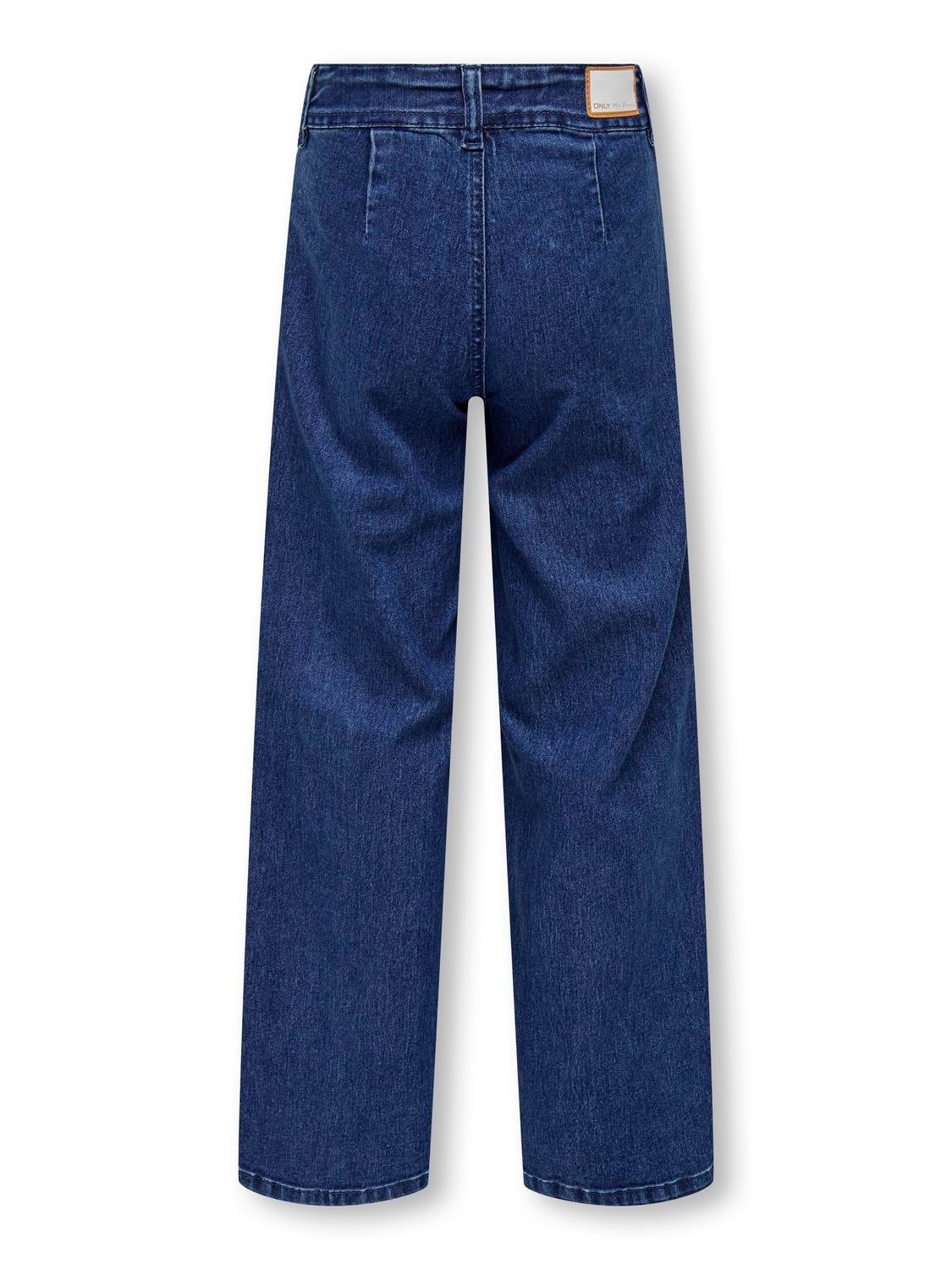 KOGSYLVIE Weiter Beinschnitt Jeans Medium Blue Denim