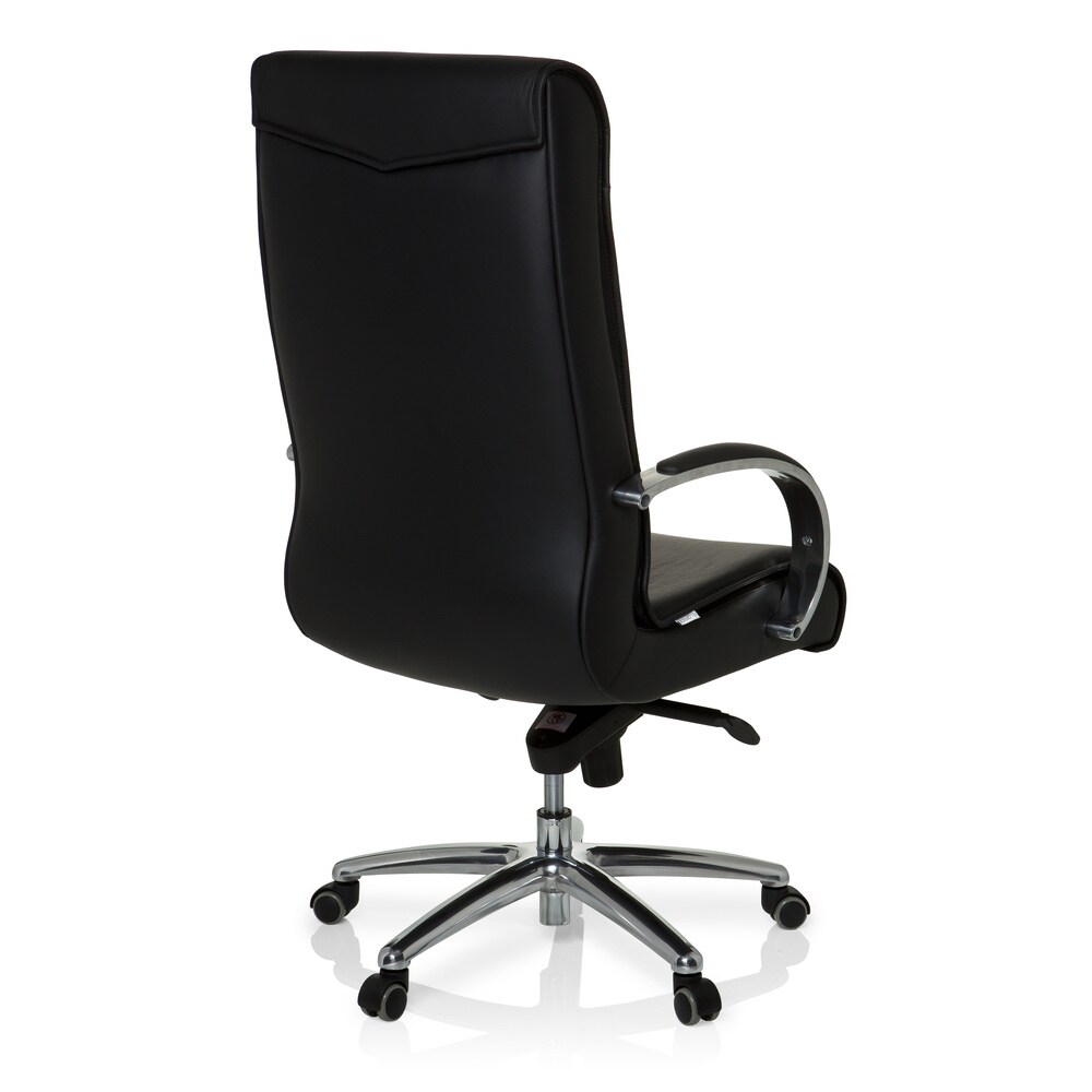 XXL Drehstuhl XXL F 400 Leder mit Armlehnen hjh OFFICE