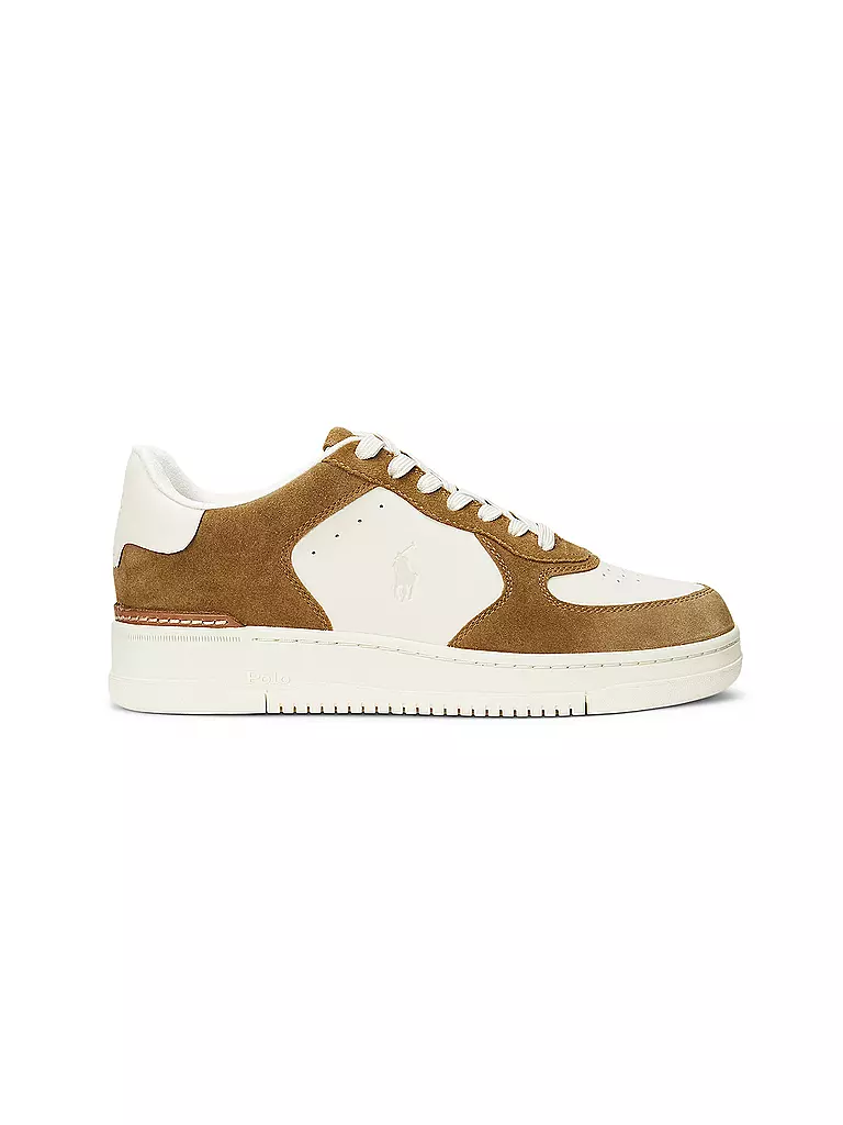 POLO RALPH LAUREN Sneaker MASTER COURT braun