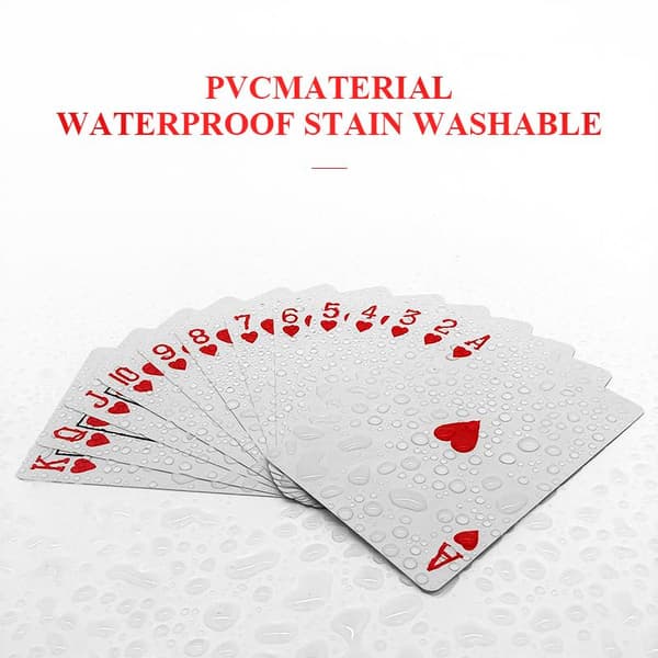 Kortstokk - Spillekort - Poker - Vanntett PVC