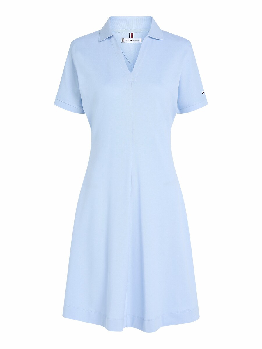 TOMMY HILFIGER<br>Vestido polo listrado