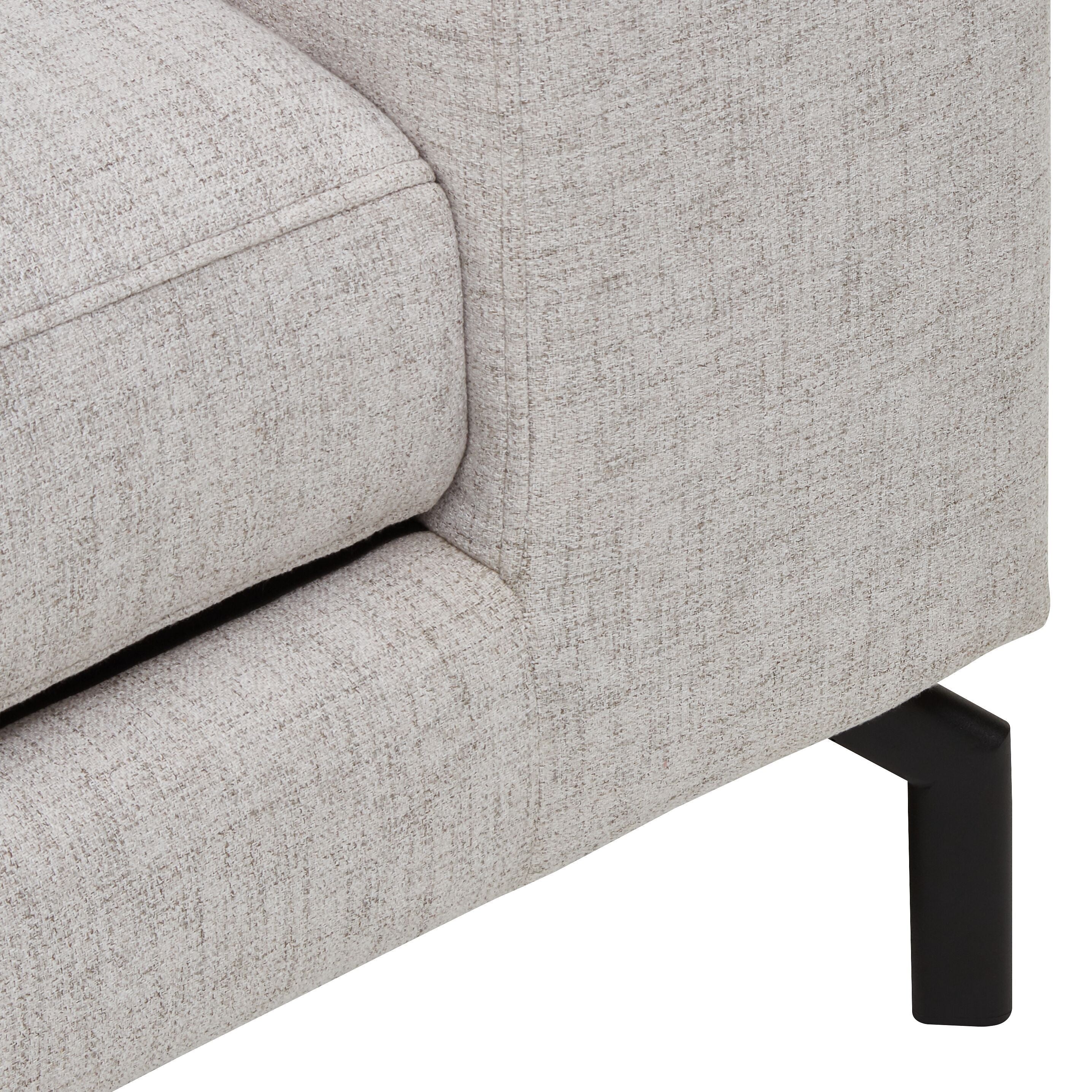 CUNO Ecksofa - Hellgrau / B: 280.0 cm x T: 171.0 cm x H: 80.0 cm