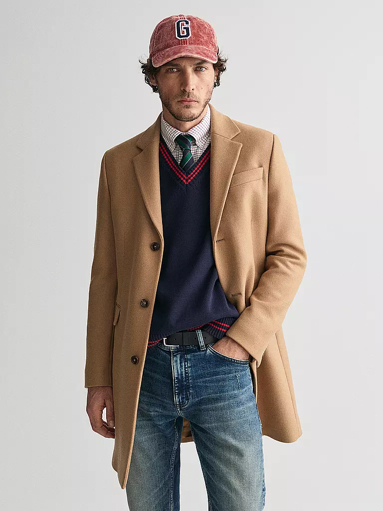GANT Wollmantel  camel