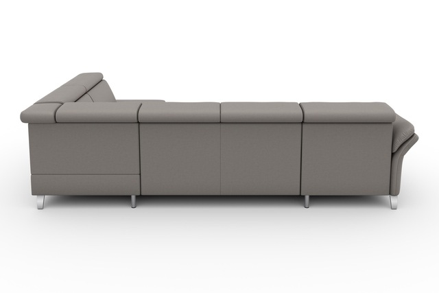 sit&more Wohnlandschaft »Vincenzo U-Form« inklusive Kopfteilverstellung, wahlweise mit Bettfunktion, Bettkasten