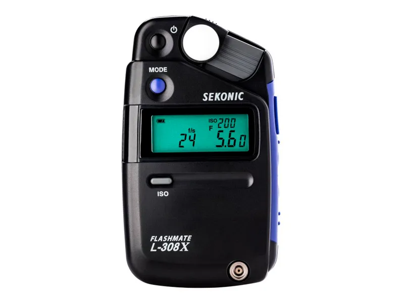 Sekonic L-308X, 63 mm, 20 mm, 110 mm, 80 g, Alkaline, AA