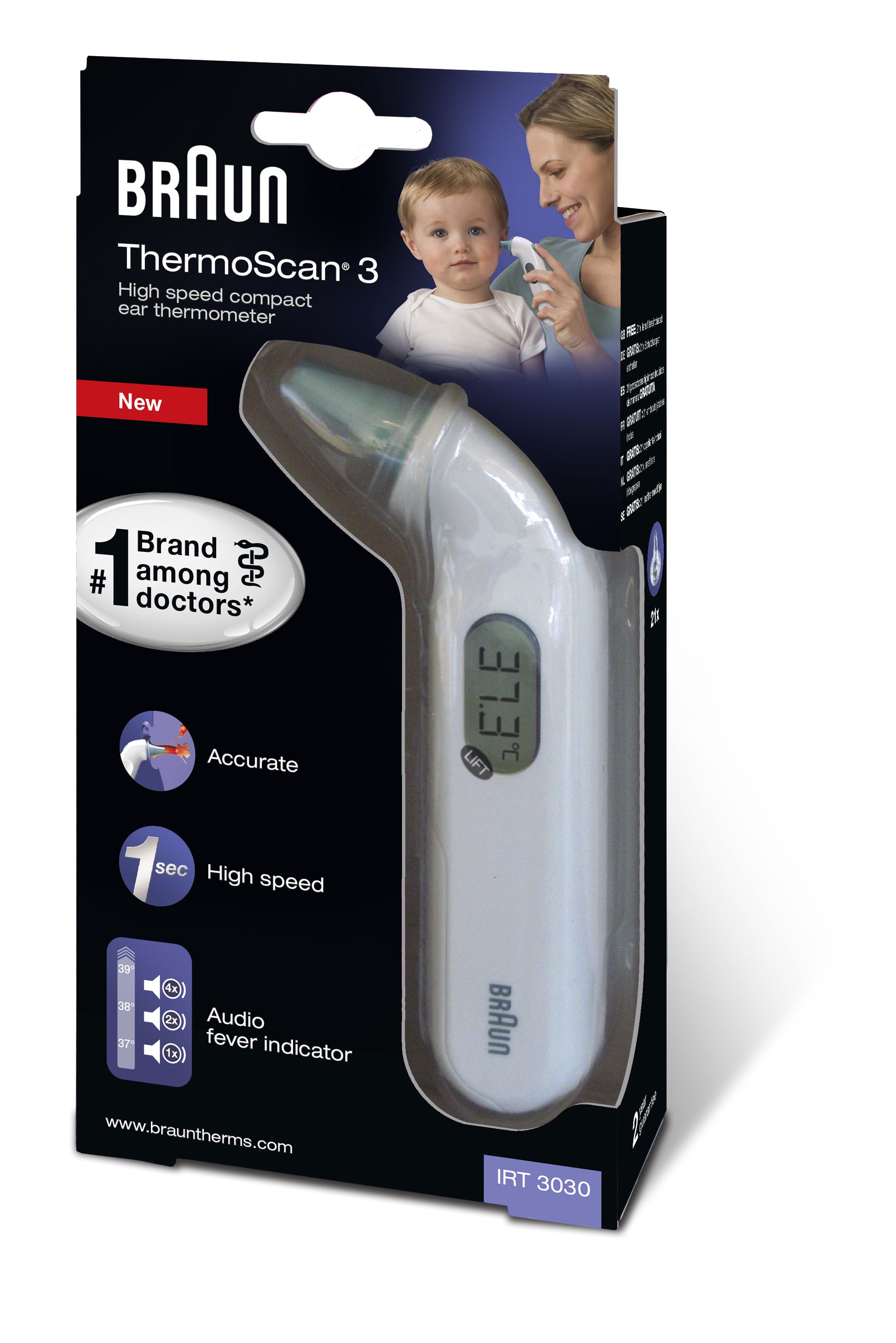 Øretermometer Thermoscan