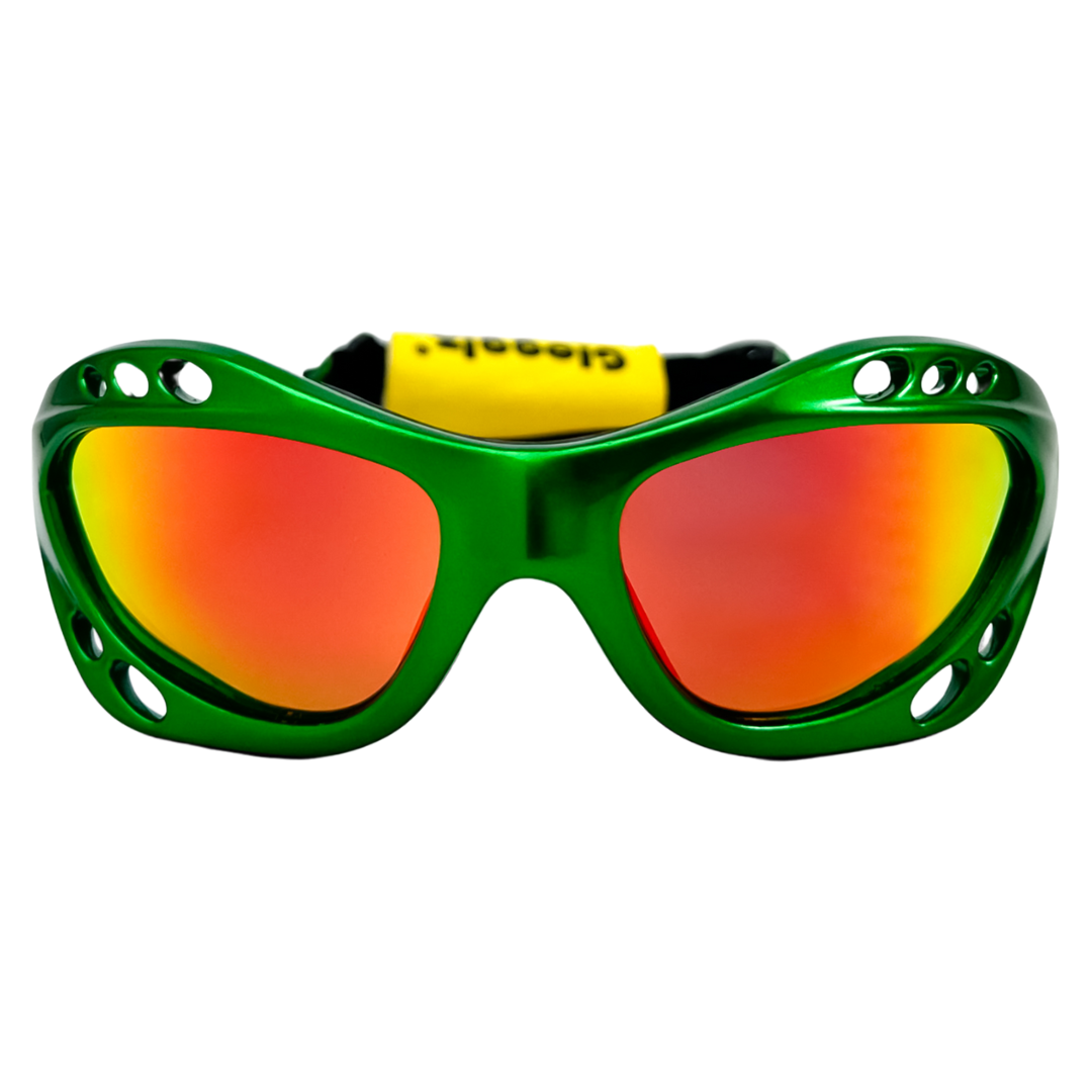 Glogglz Rayz UV-beschermde zonnebril - Green