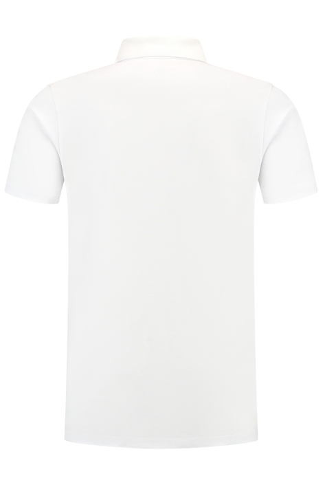 Pure Path witte heren polo