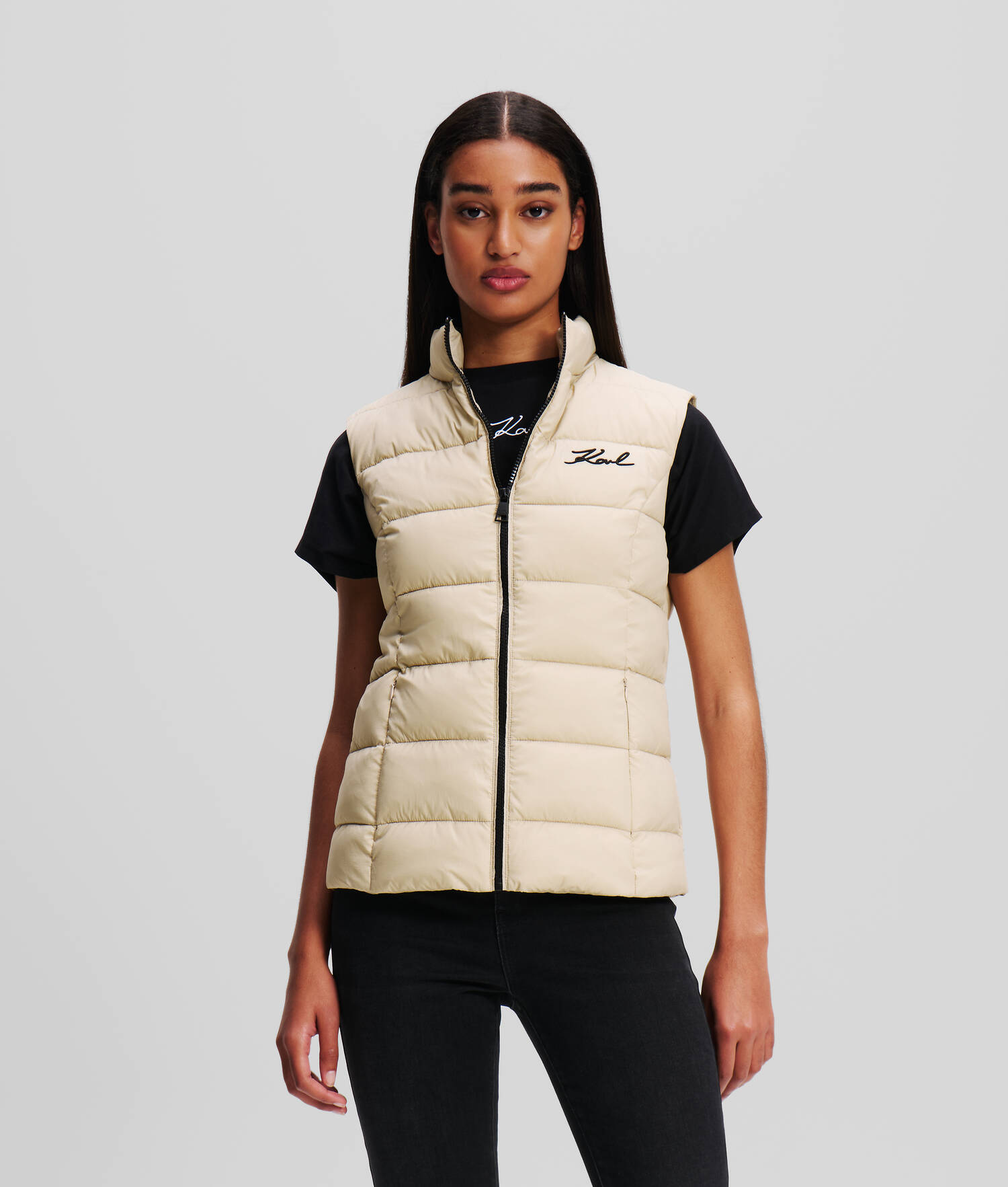 GILET MATELASSÉ KARL SIGNATURE