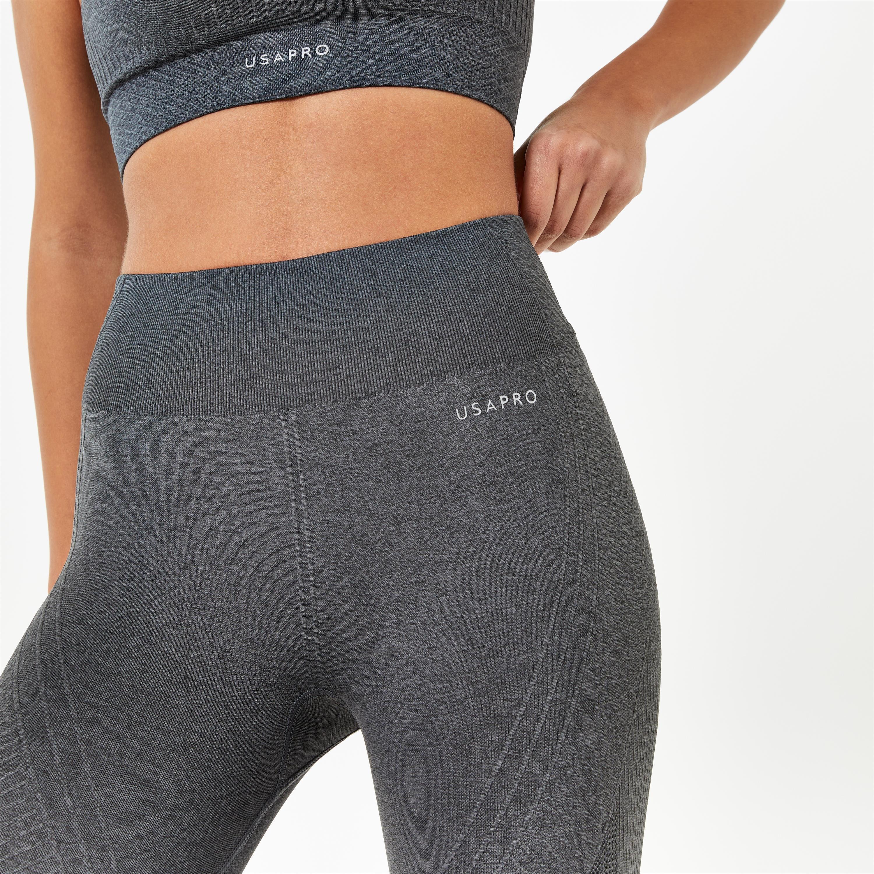USA Pro Seamless Capri Cropped Leggings