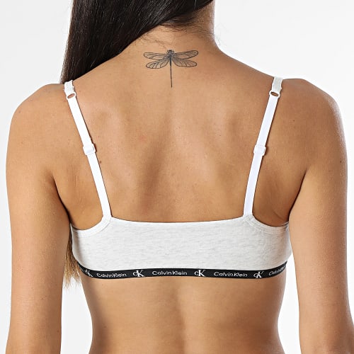 Lot De 2 Brassières Femme 1996 QF7215E Rose Blanc Chiné