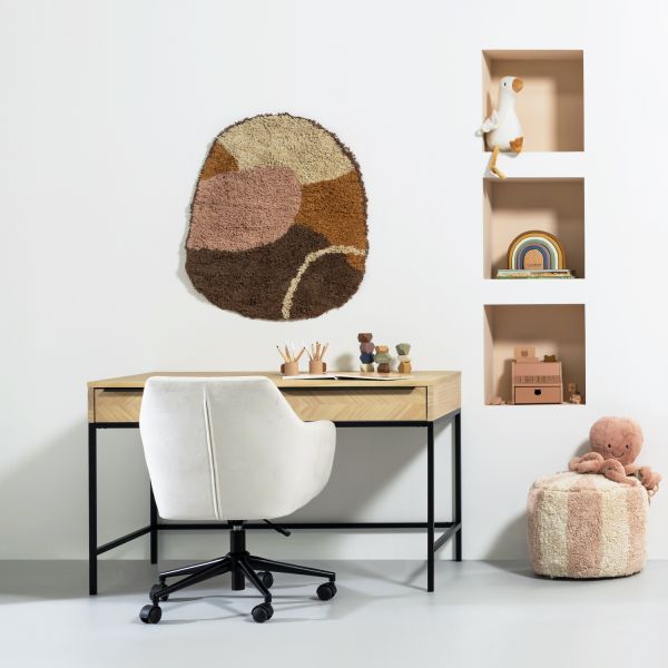 Europe Baby Beau Bureau - Naturel - Incl. Metalen Onderstel