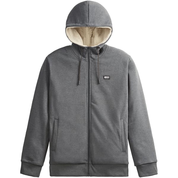 Sweatshirt PICTURE YINNI PLUSH ZIP HOODIE DARK GREY MELANGE