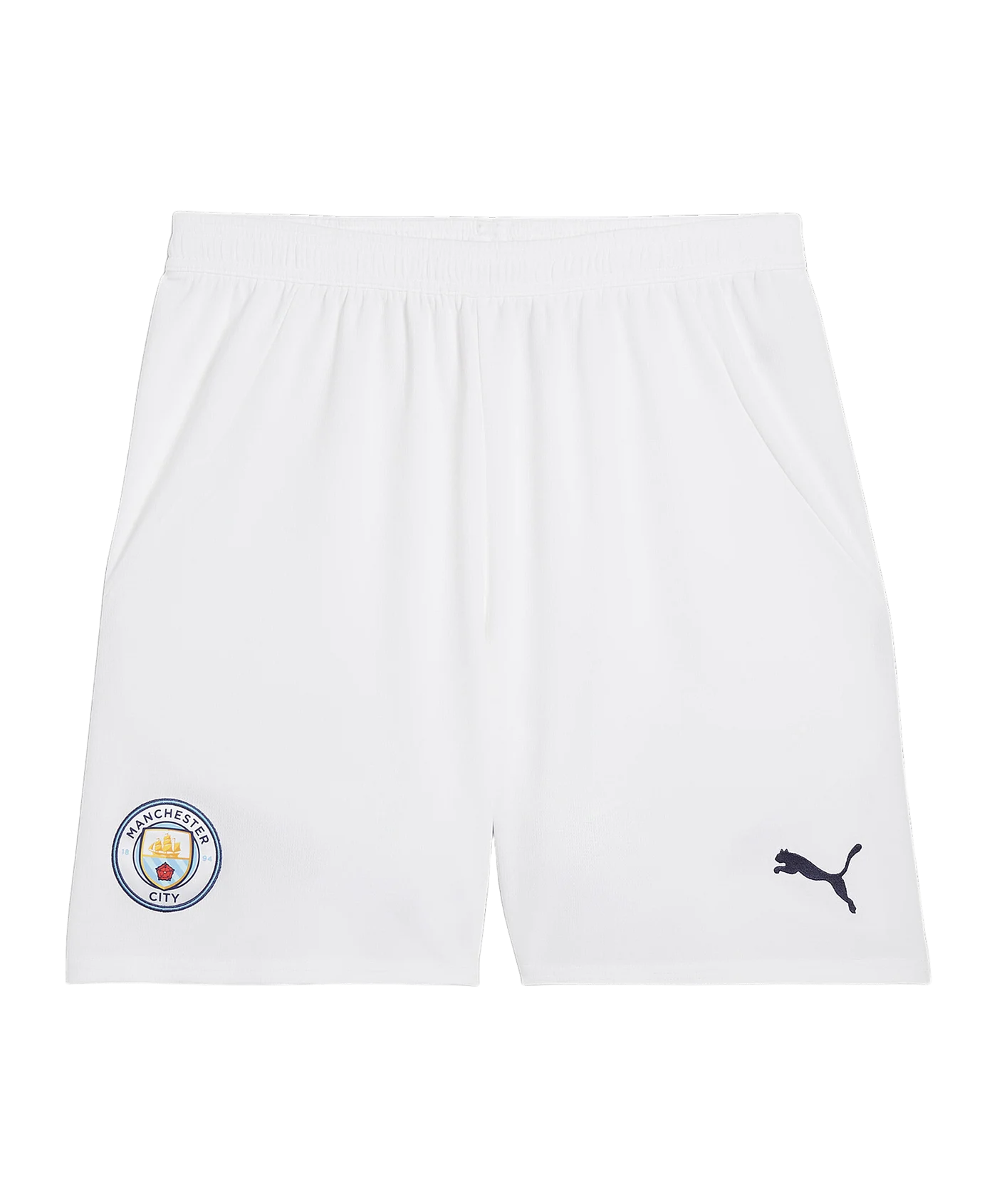 PUMA Manchester City Short Home 2024/2025 Weiss F05