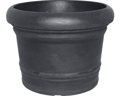 Geli Palermo plantenpot, kunststof, Ø 35 cm, H 26 cm, antraciet