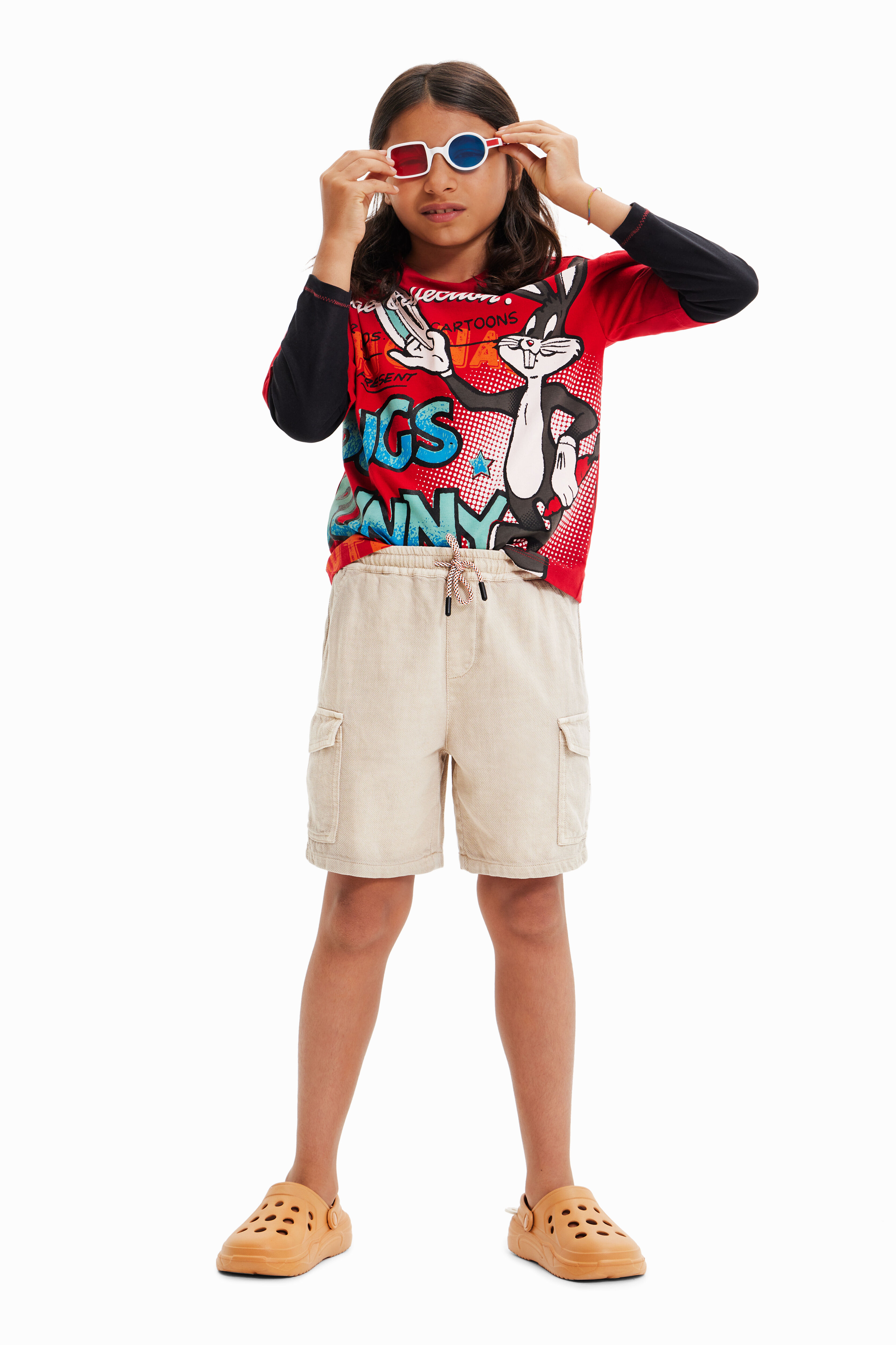 T-shirt manches doubles Bugs Bunny