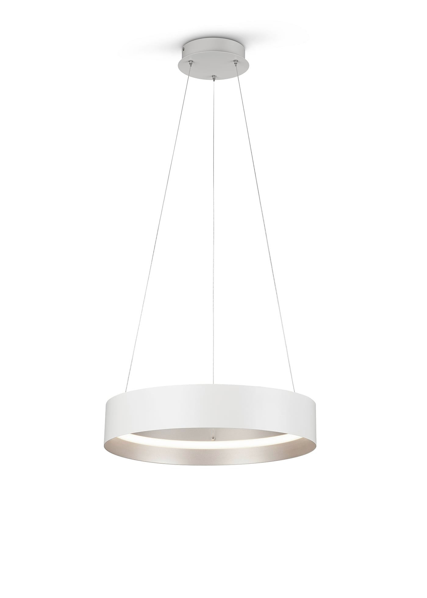 Musterring LED Pendelleuchte 50 cm MR LOOP weiß