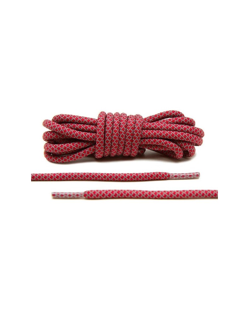 RED 3M REFLECTIVE ROPE LACES