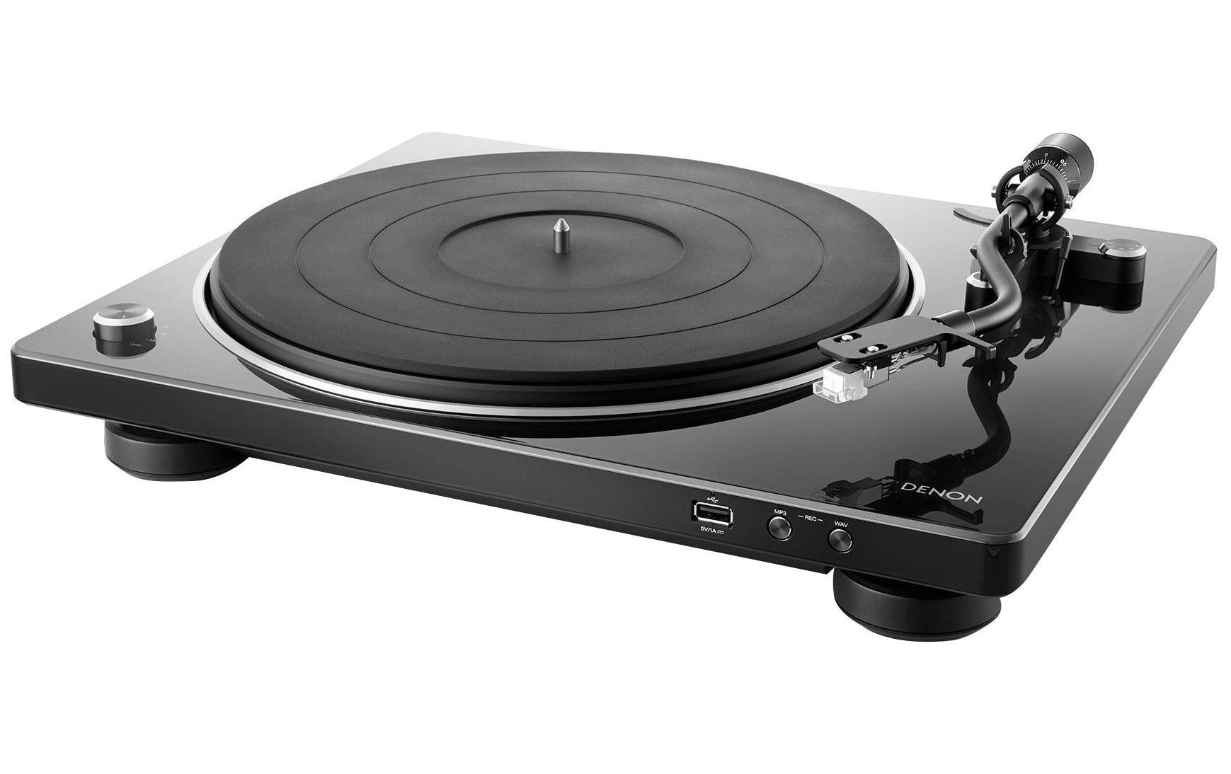 Plattenspieler DP-450USB Schwarz<br>Hi-Fi-Plattenspieler