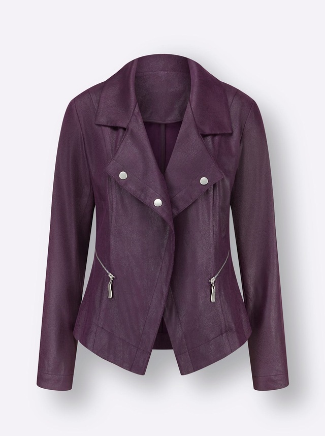 Lederimitat-Blazer »Lederimitat-Blazer«