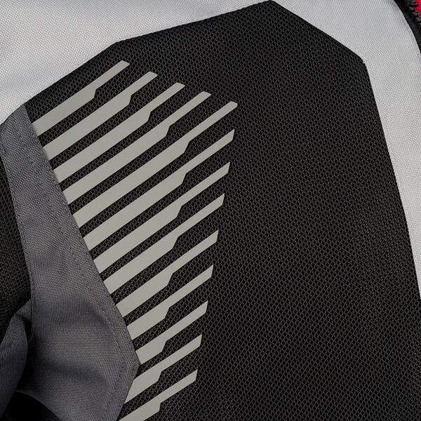 Bering - Blouson Bakundu Gris Clair / Noir / Rouge