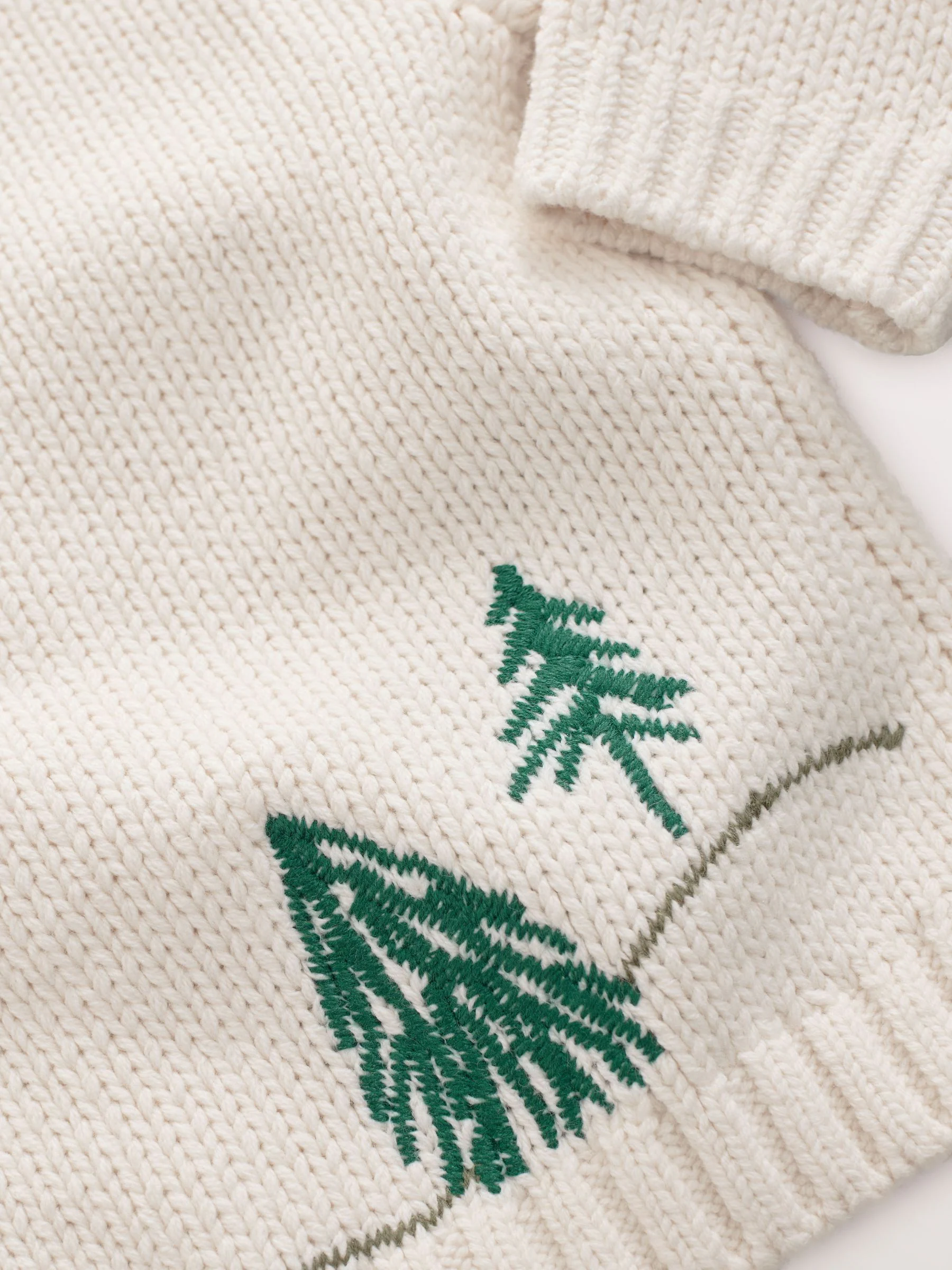 Crème pinguïn - Kerstmis Vest (3mnd-7jr)
