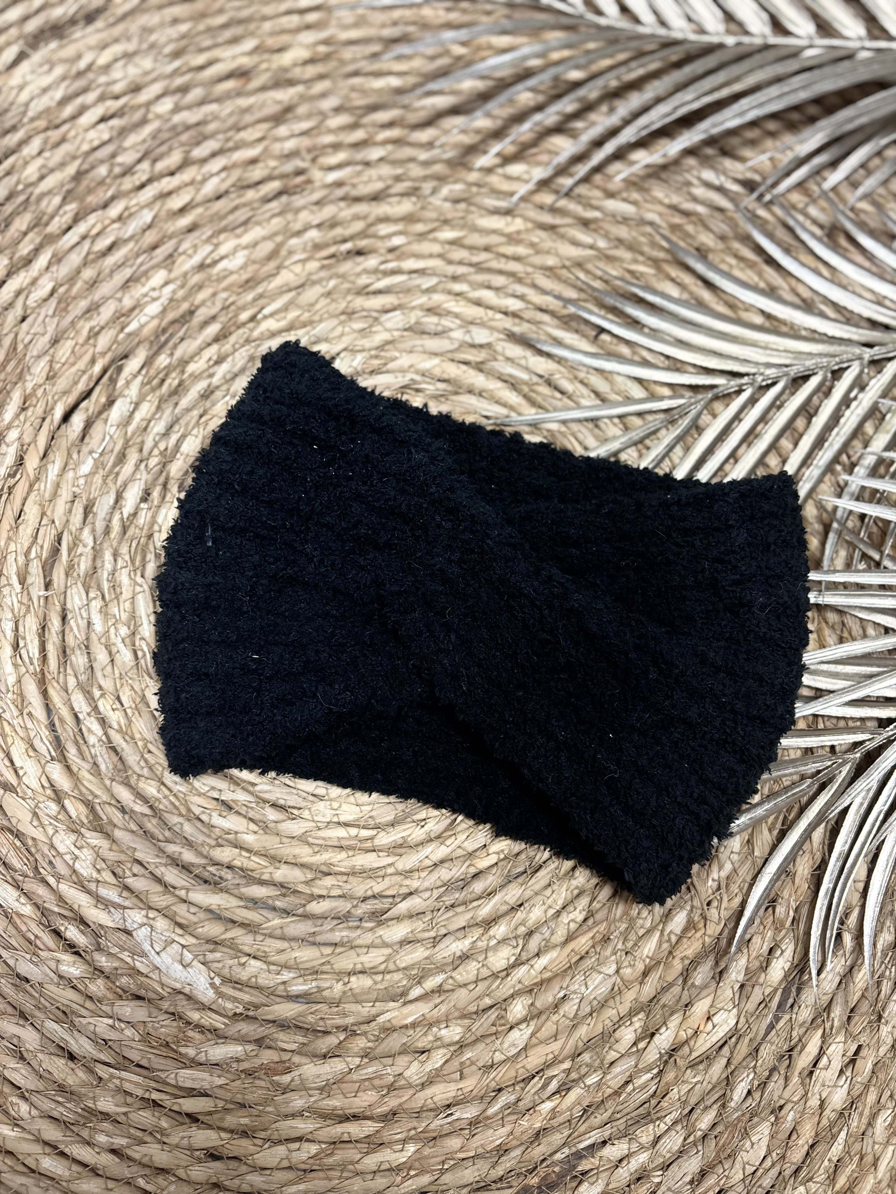 Teddy Hoofdband Zwart
