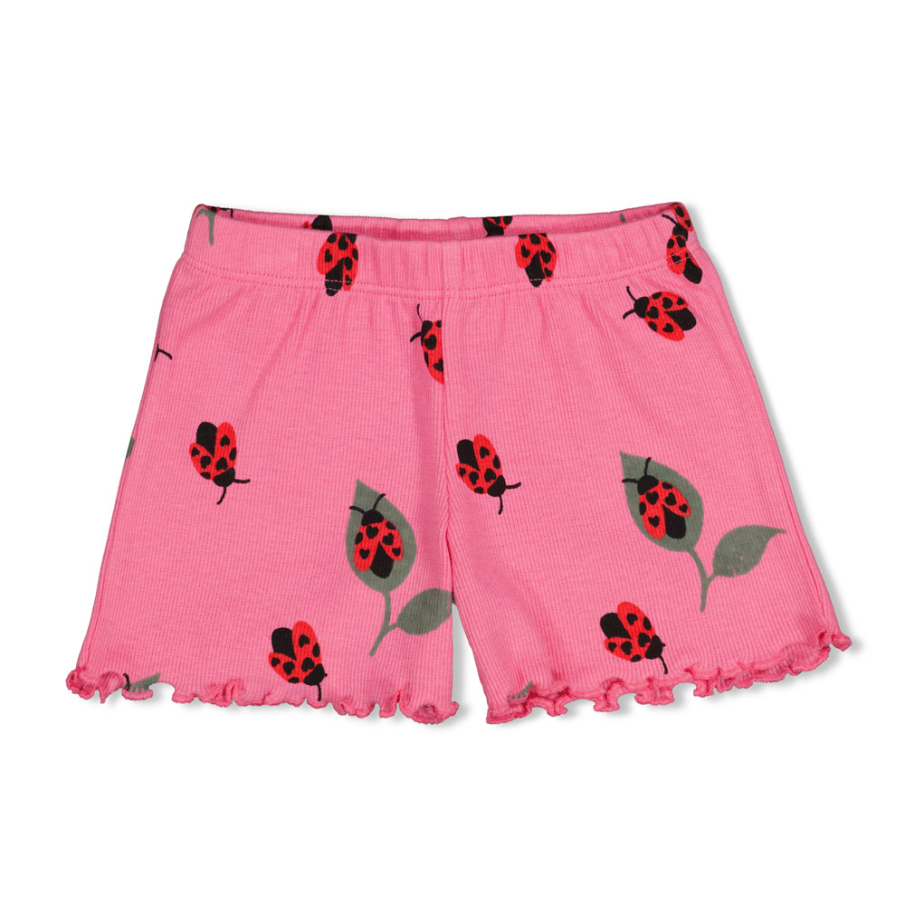 Feetje Feetje shortama Lily Ladybug - Premium Summerwear, roze