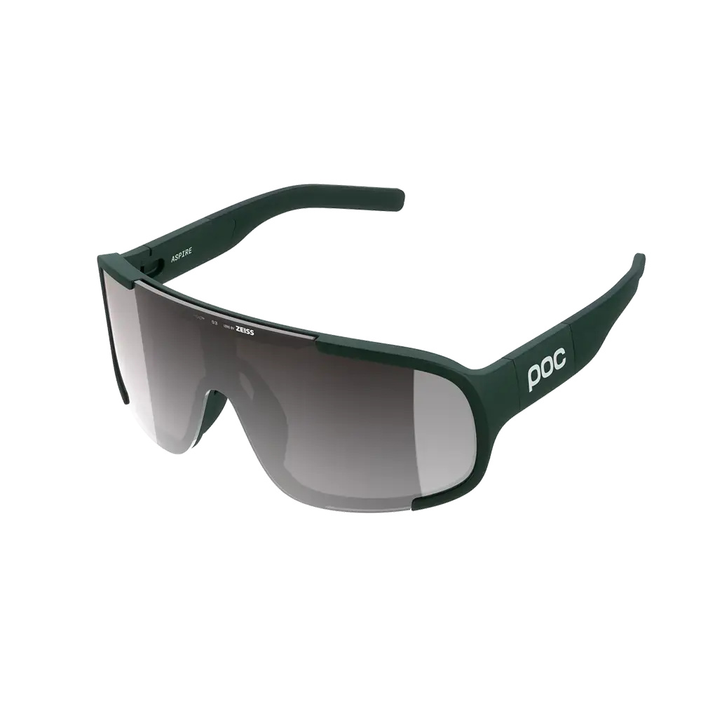 POC Aspire Sport Zonnebril Groen met Road Lens Zilver