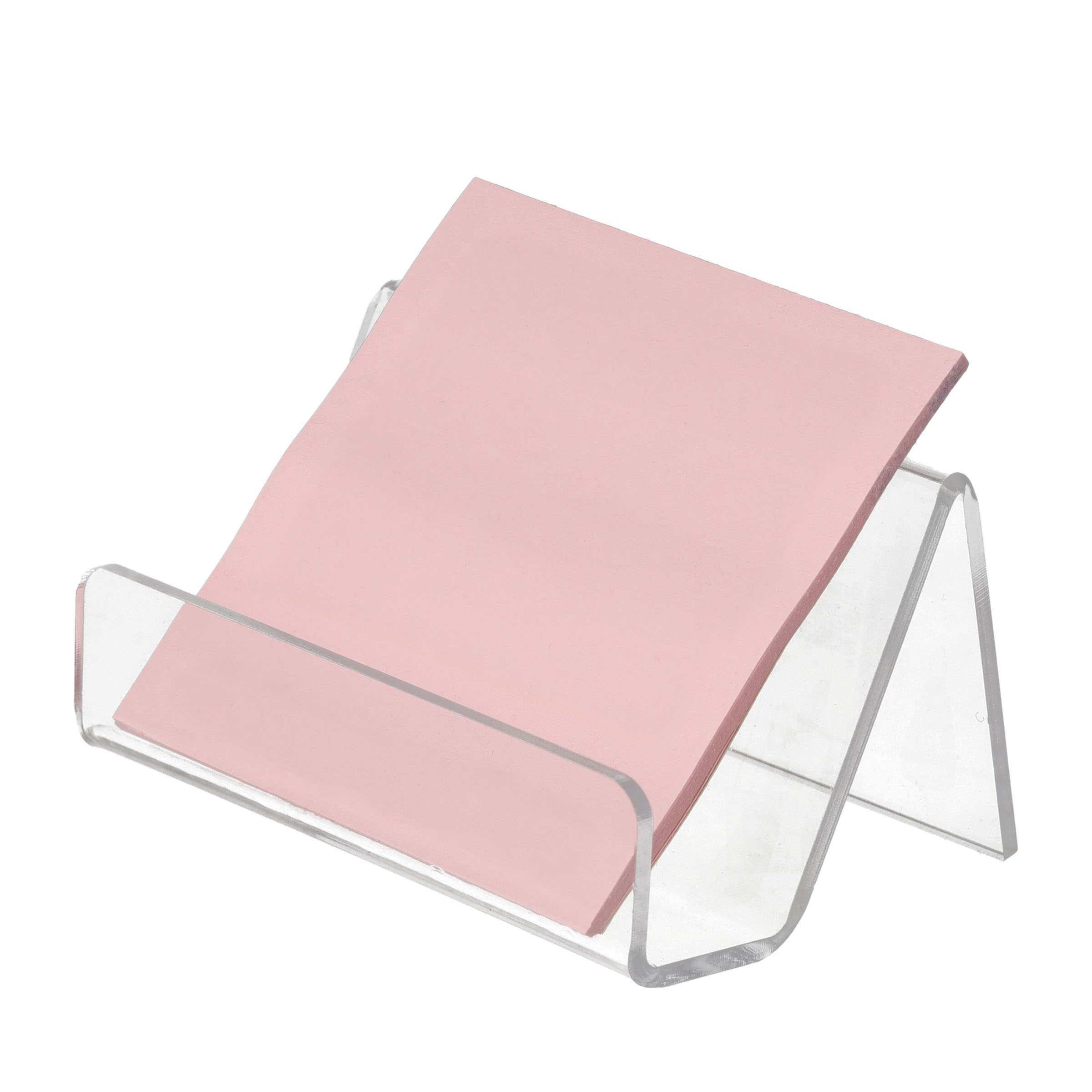 (3er Set) Visitenkarten Halter Business Card Ständer Büro Organizer - Transparent