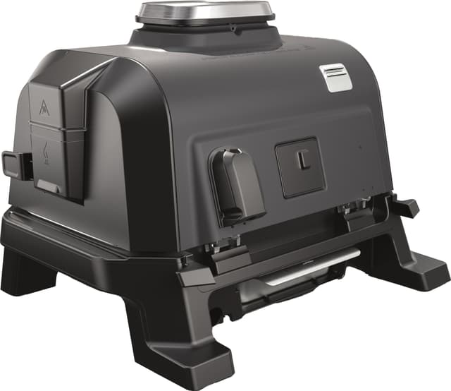 Ninja Woodfire Pro XL elektrisk grill OG850EU (grå og sort)