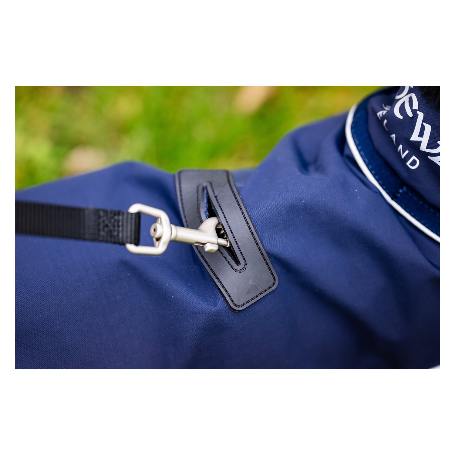 HORSEWARE Hunde-Regenmantel - navy