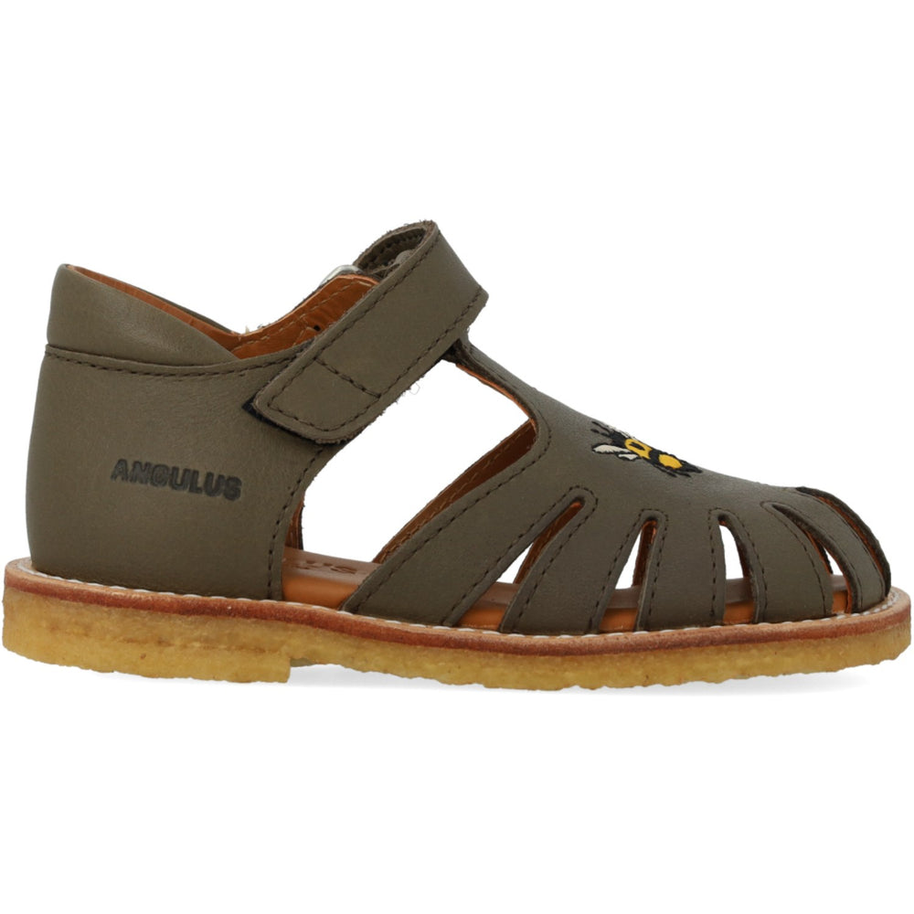 Køb Angulus Forrest Begynder Sandal Med Bi Broderi