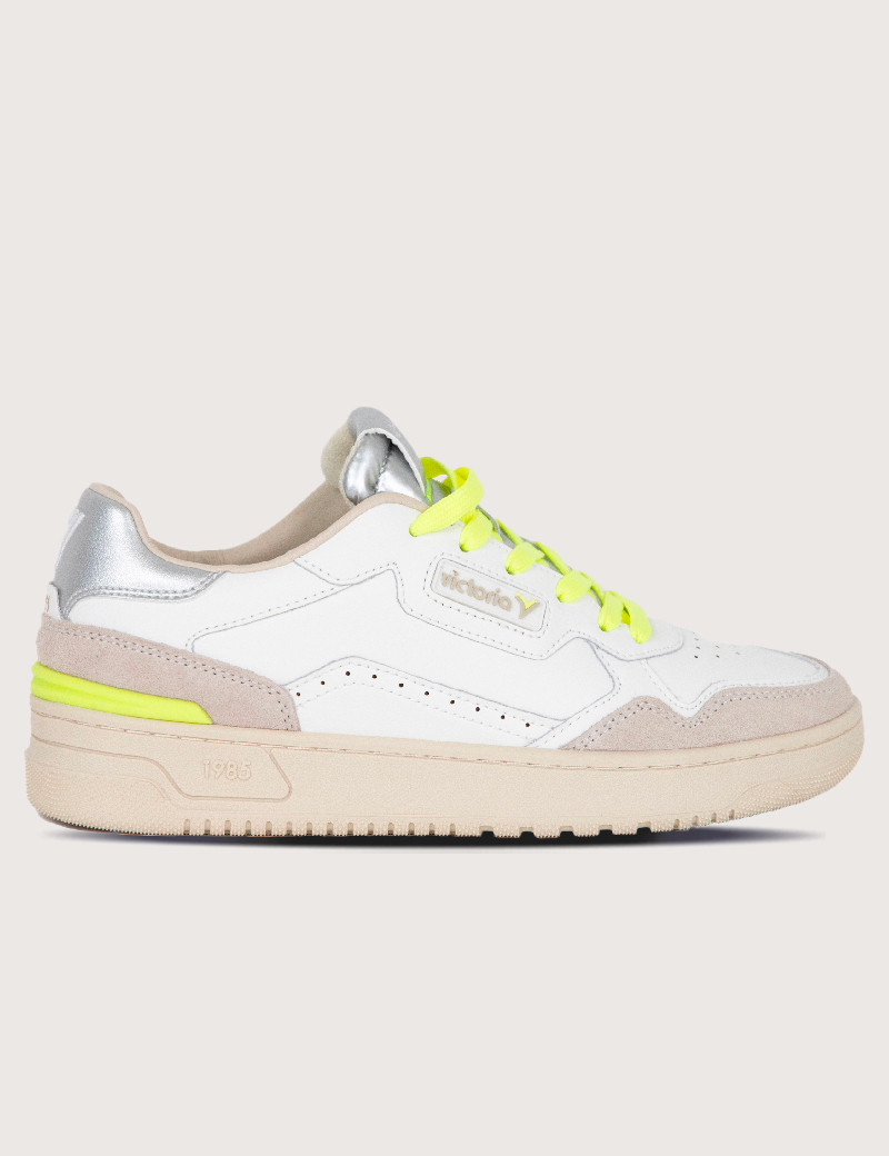 VICTORIA BASKETS FEMME C80 SOFT NEON PLATA