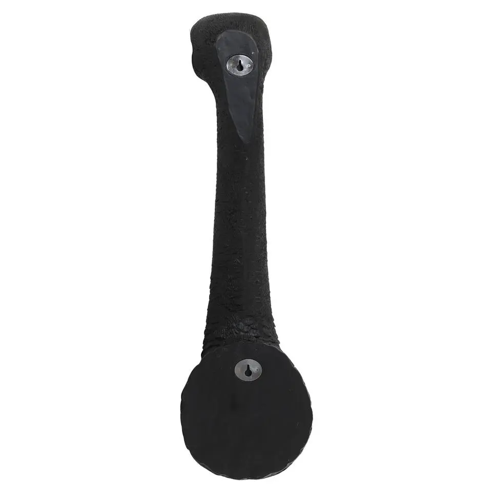 Wandlamp Ostrich - Zwart - 18x15.5x57.5cm