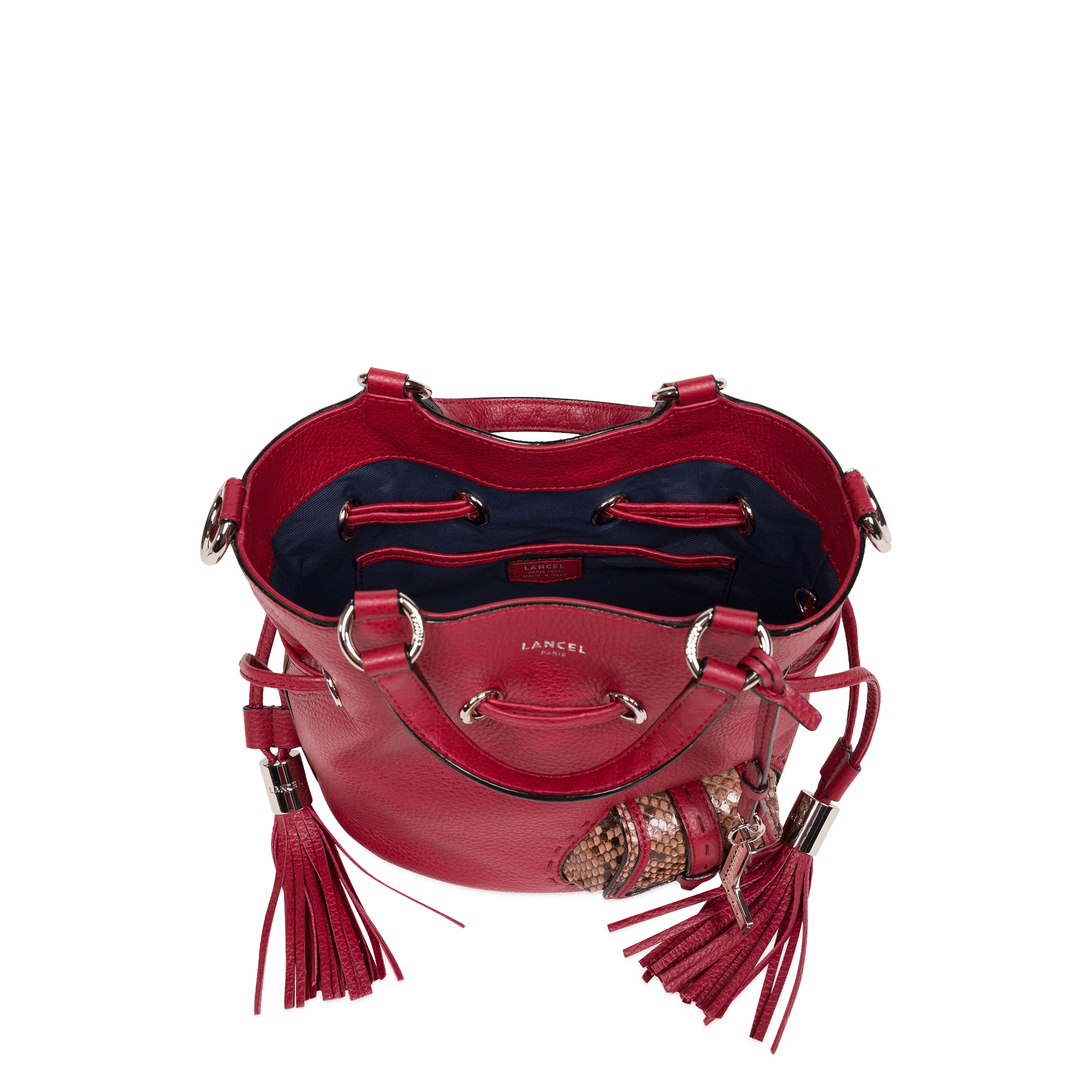 Sac seau Premier Flirt de Lancel-Multico Carmin