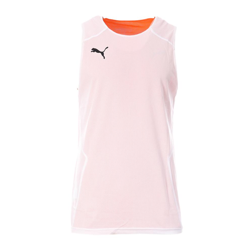Puma Débardeur Blanc/Orange basketball Homme Puma Dach