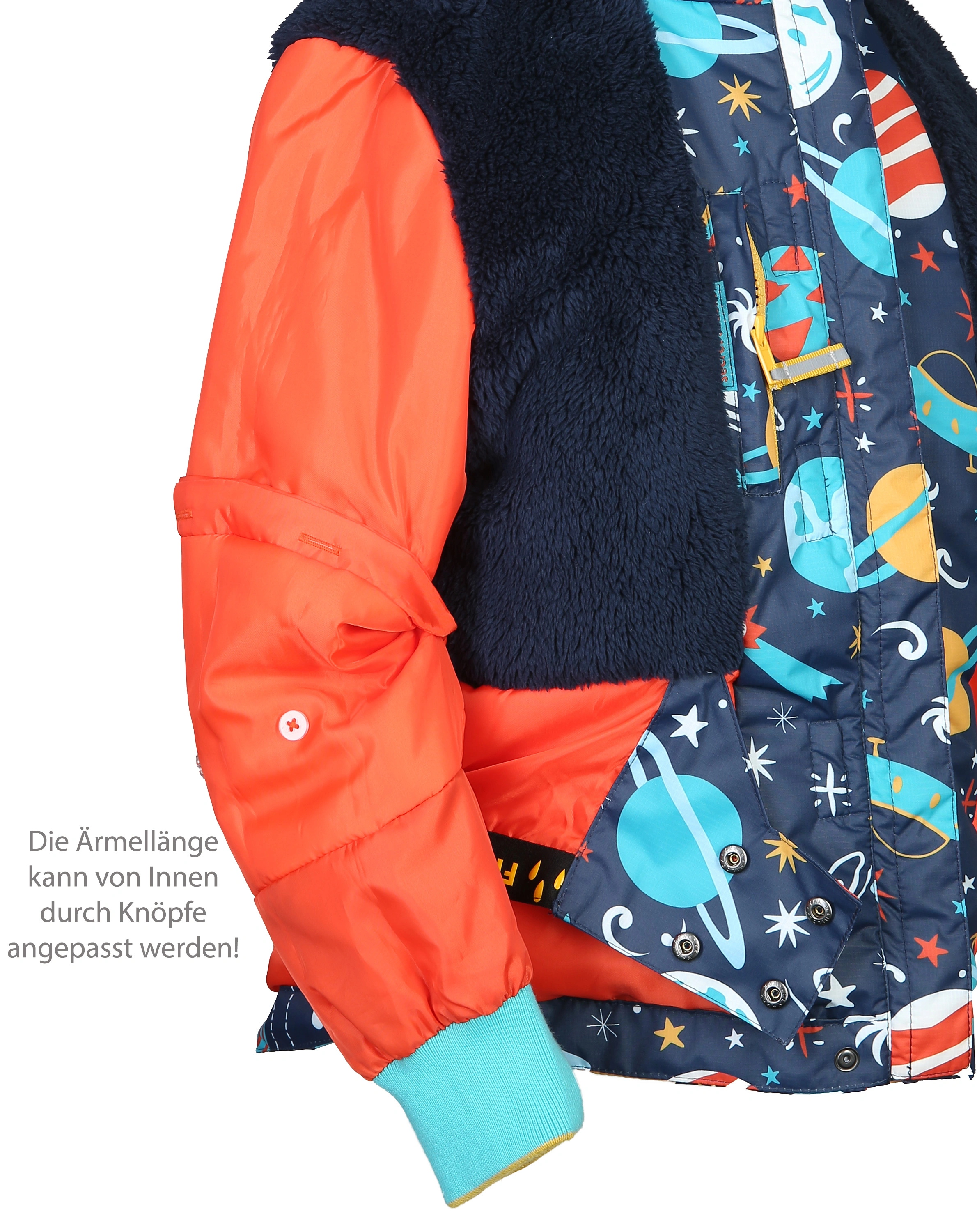 Funktionsjacke OUT OF THIS WORLD in indigo