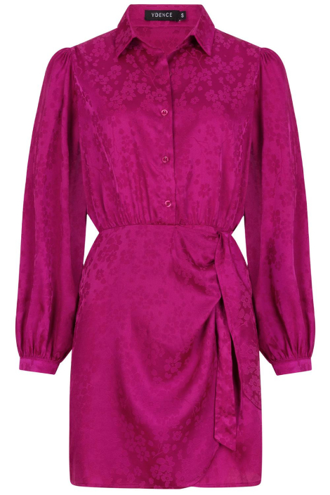 Ydence roze dames jurk